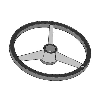 Steering Wheel For CASE Machine, BU0360142