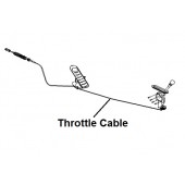 Throttle Cable For CASE TLB, 47576802
