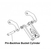 Pin For CASE TLB, BU2720145, Aftermarket
