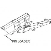 Pin For CASE TLB, 47558547, Aftermarket