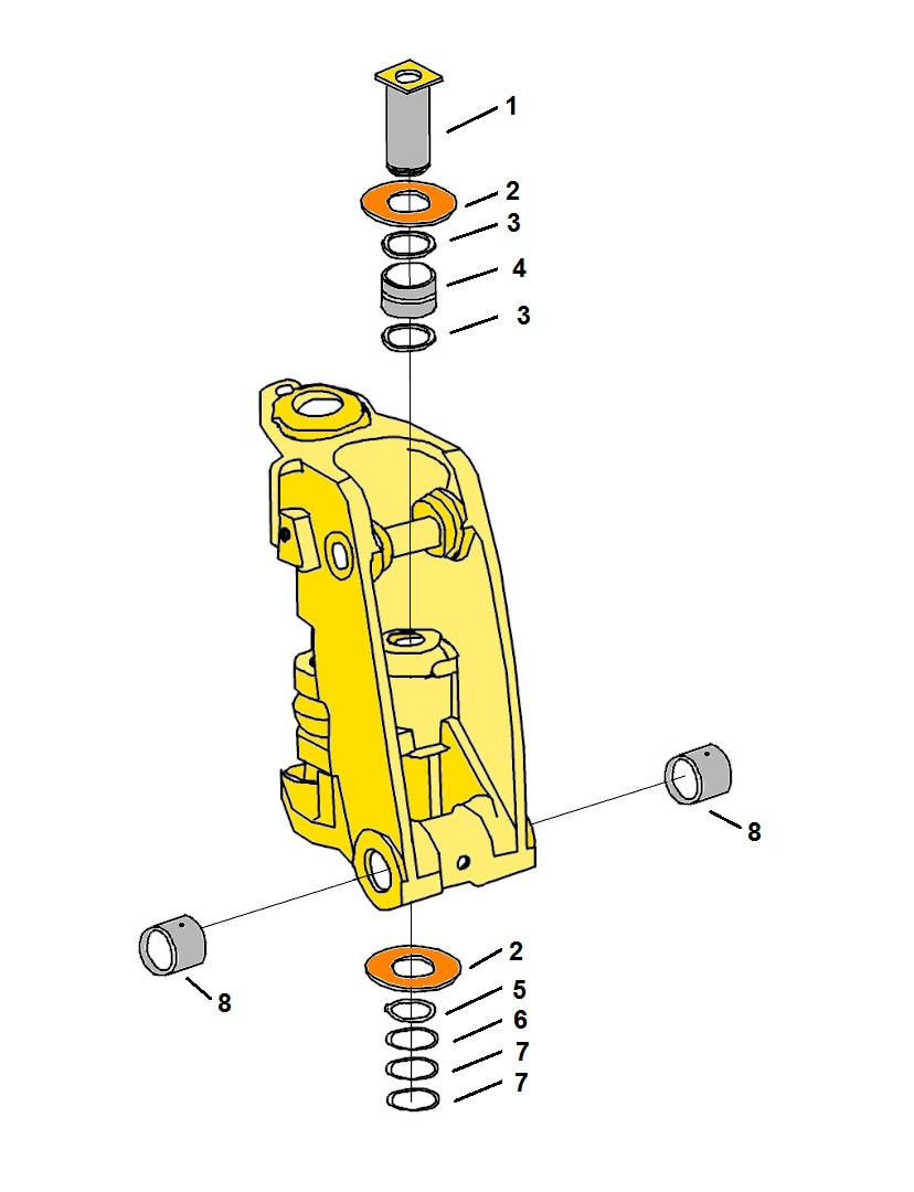 JCB 3DX swing tower assembly parts catalogue.