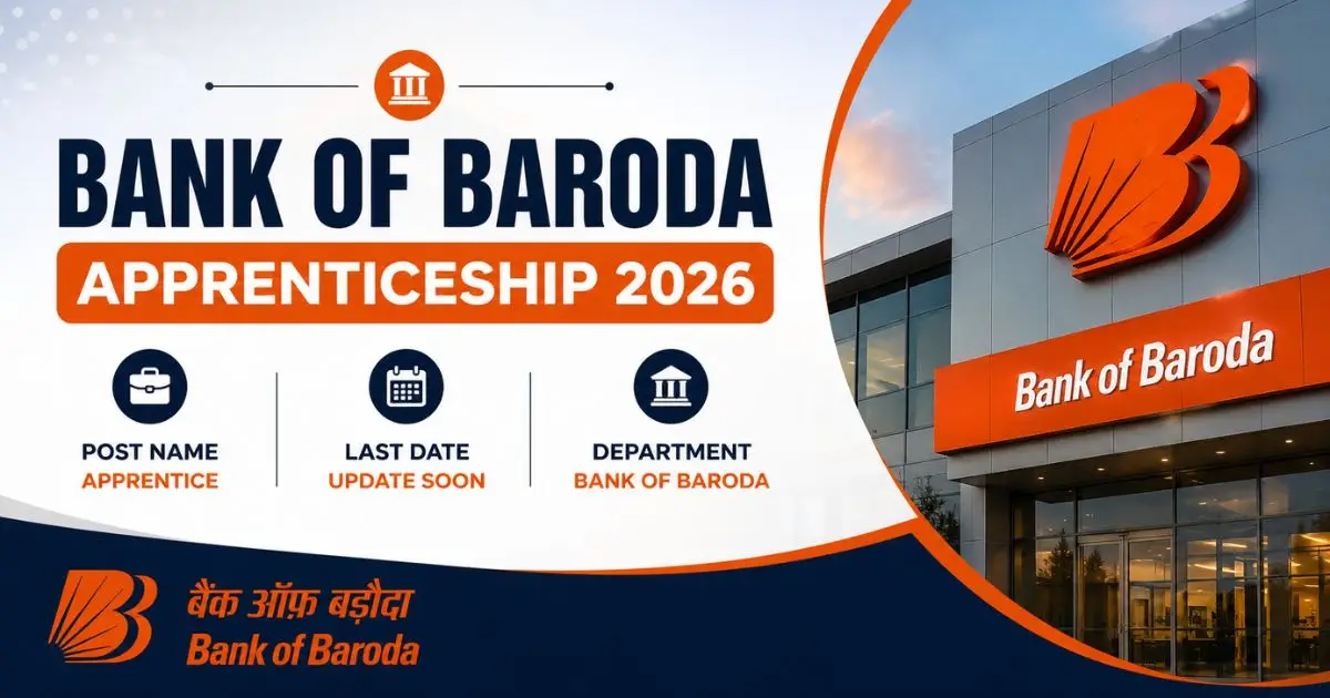 Bank of Baroda Apprentic 2026 Apply Online