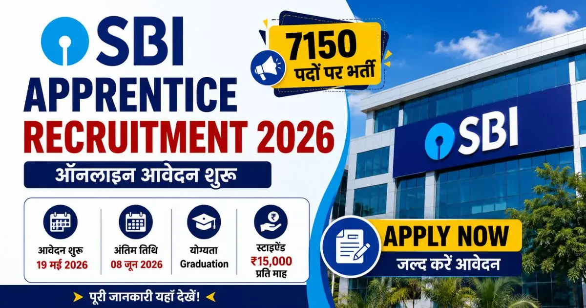 SBI Apprentice Recruitment 2026
